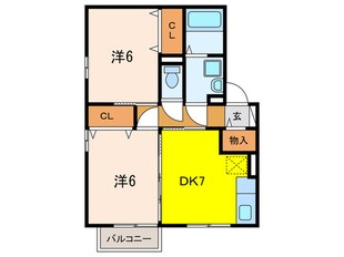 ブライトネスの物件間取画像